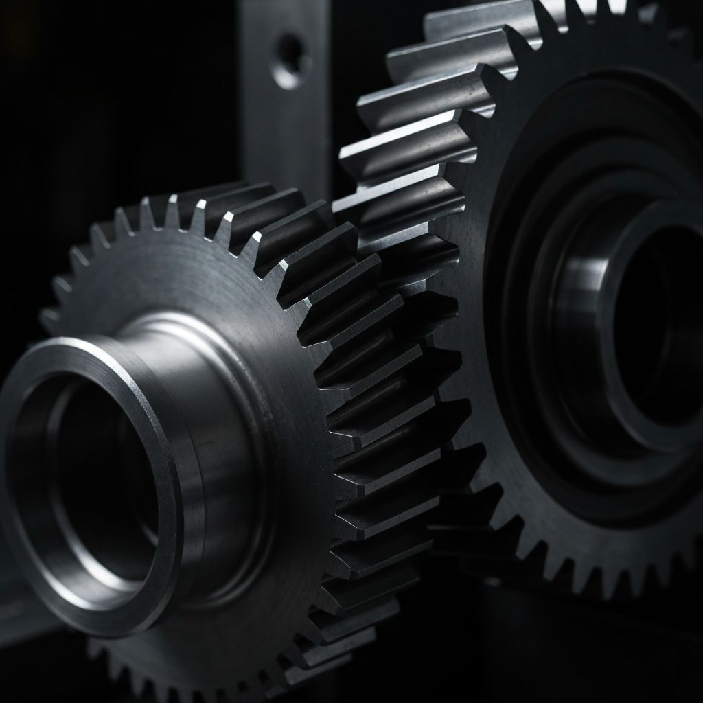 Precision engineered gear components